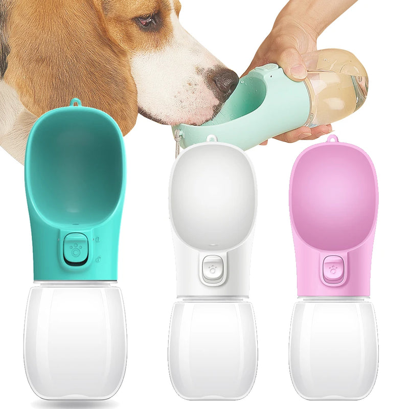 PetDrink – Garrafa Portátil com Bebedouro para Pets